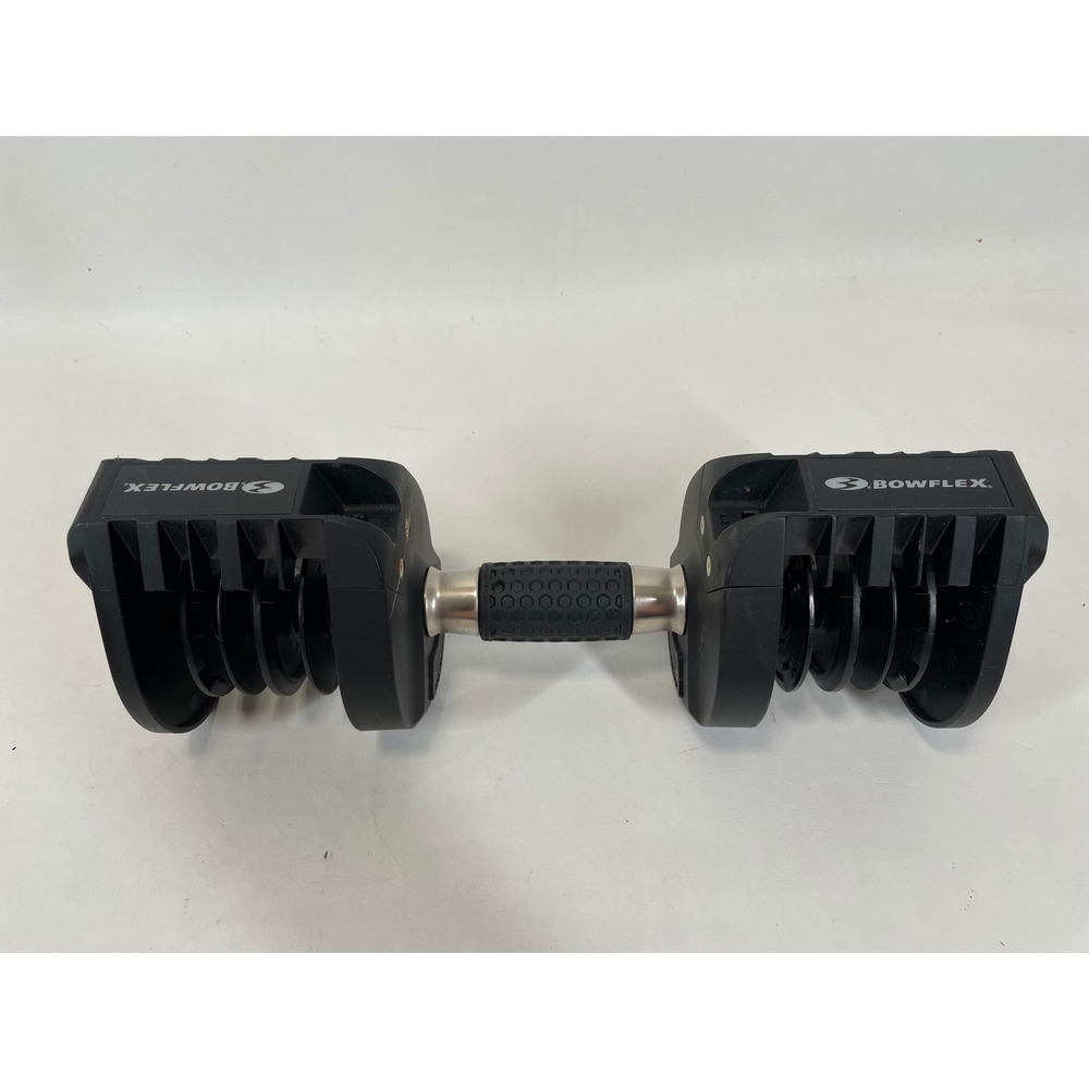 Bowflex SelectTech Single Adjustable Dumbbell Handle No WEIGHTS Weightlifting